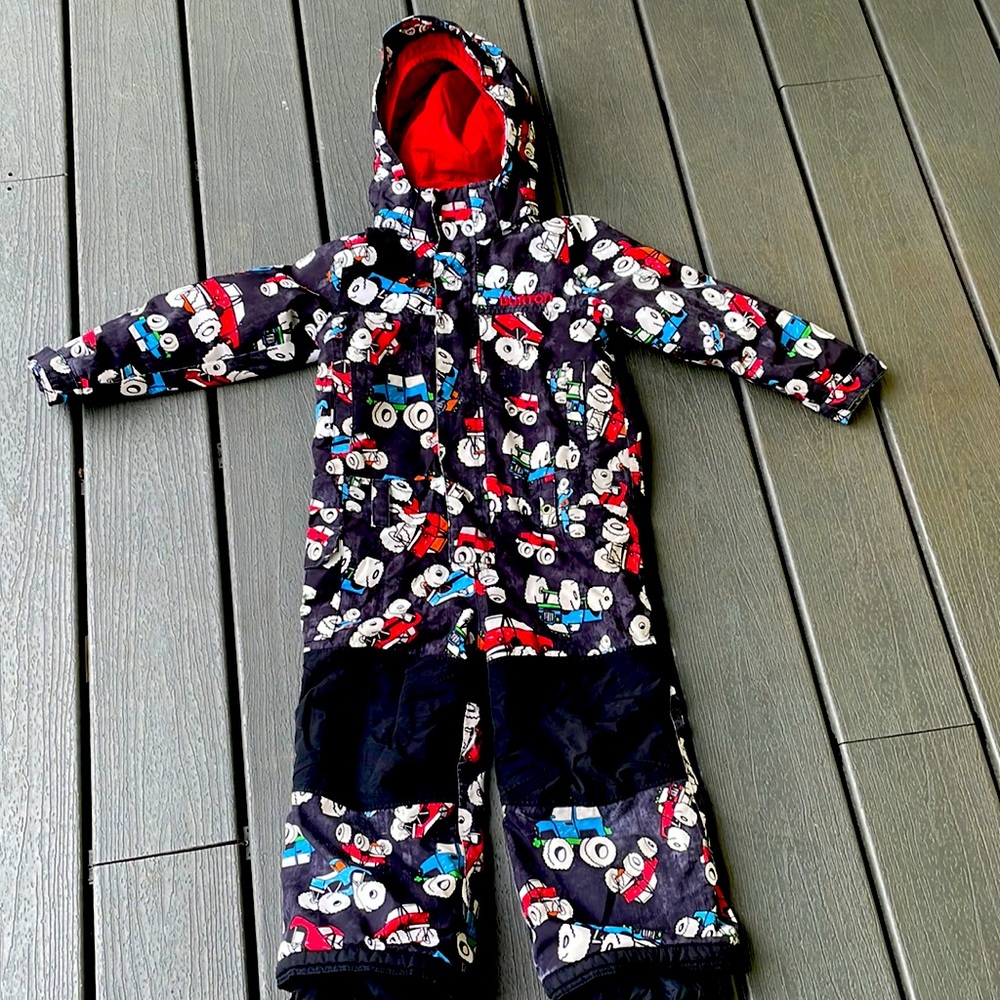 Burton Snowsuit-one piece, Monster Trucks, 3T
